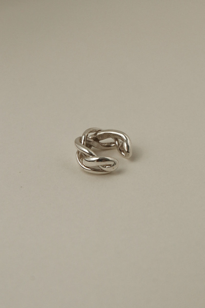 925 Silver Minimalist Weavo Ear Cuffs