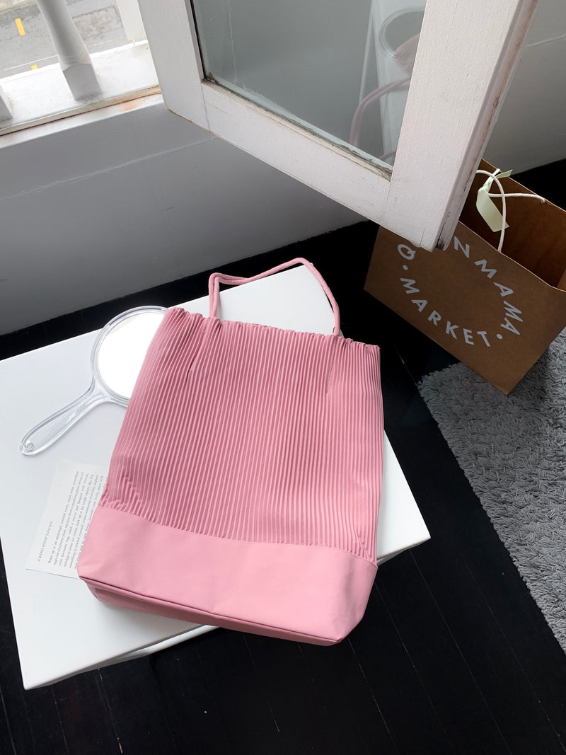 Pleated Handbag - White - Ladies | H&M US