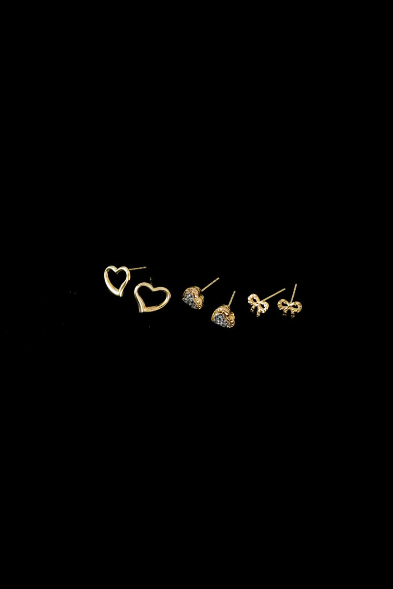 916 Infinity Gold Oh So Lovely Earrings (22K)