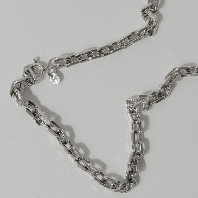 925 |Handcrafted| Cable Chain Men's Necklace