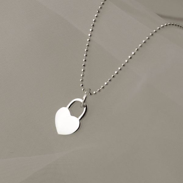 925 My Amour Heart Locket Pendant Necklace