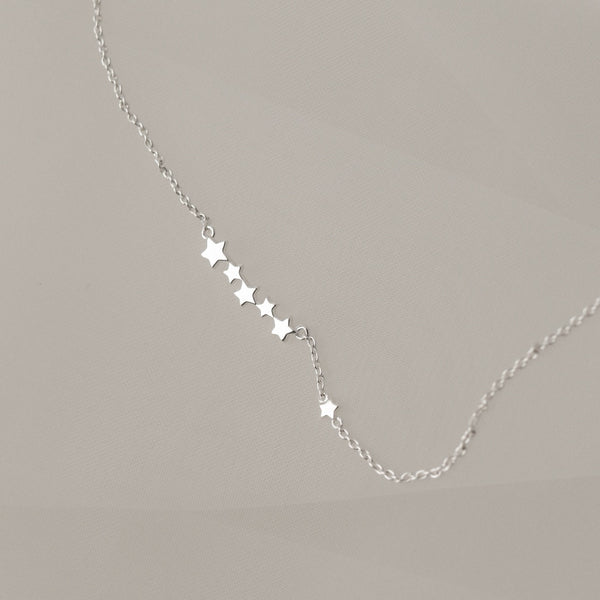 925 Twinkle Shooting Star Necklace