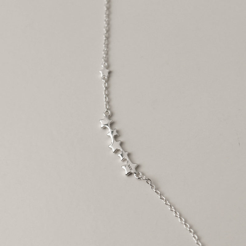 925 Twinkle Shooting Star Necklace