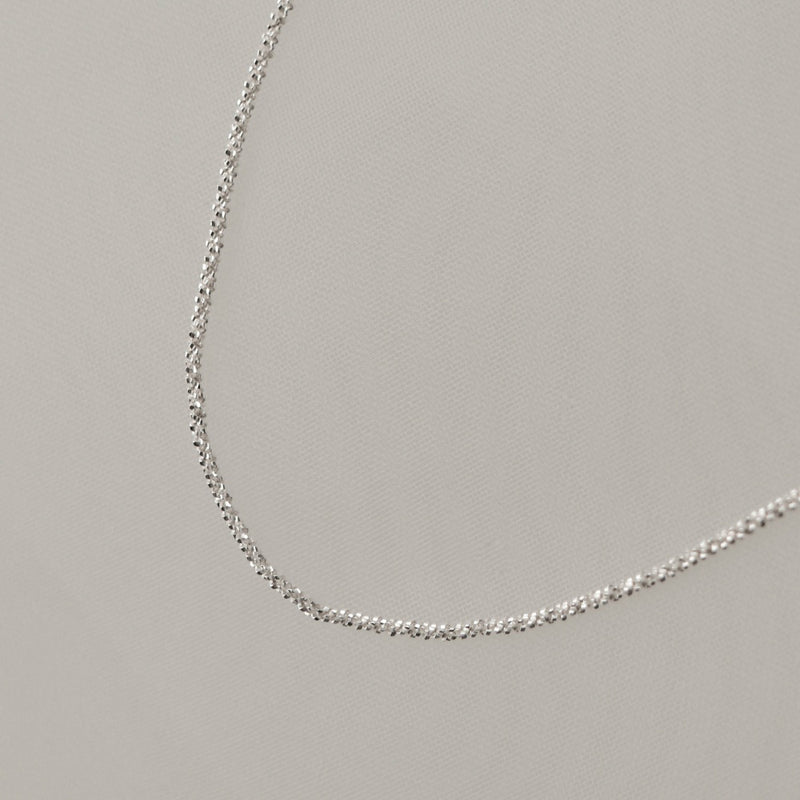 925 |ITALY| Entwined Rope Chain Necklace