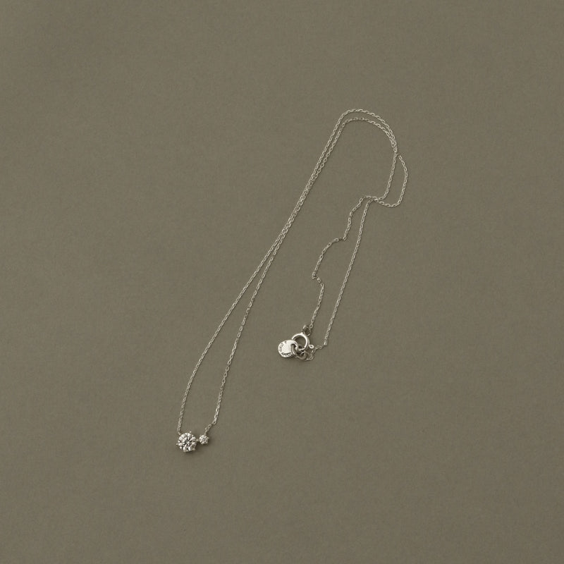 925 Silver Duo Stellar Pendant Necklace