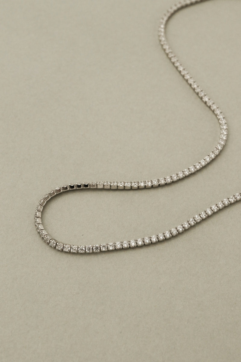 925 Silver Orion Eternity Necklace