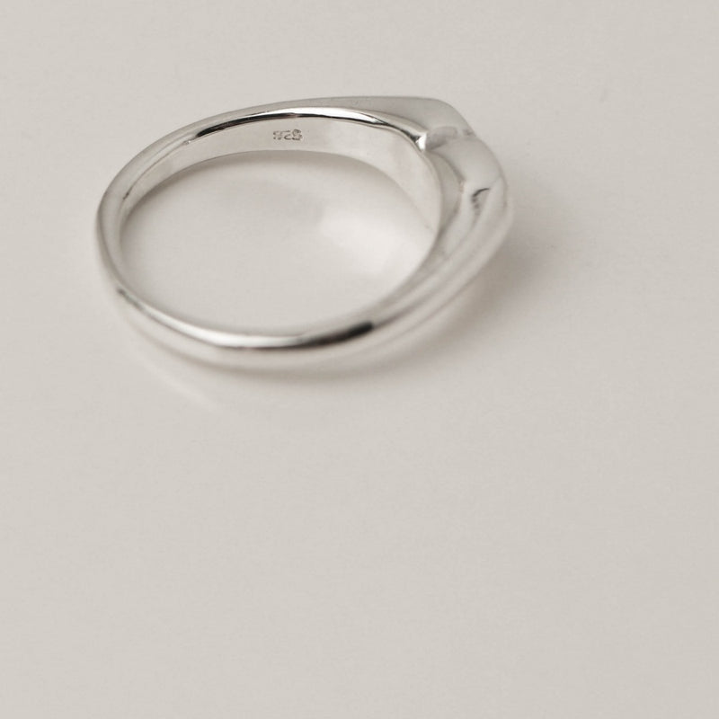 925 Sweetie Signet Ring <br><font>Size 10•11•13•15</font>