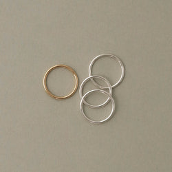 925 |Handcrafted| Quattro Stacko Skinny Ring